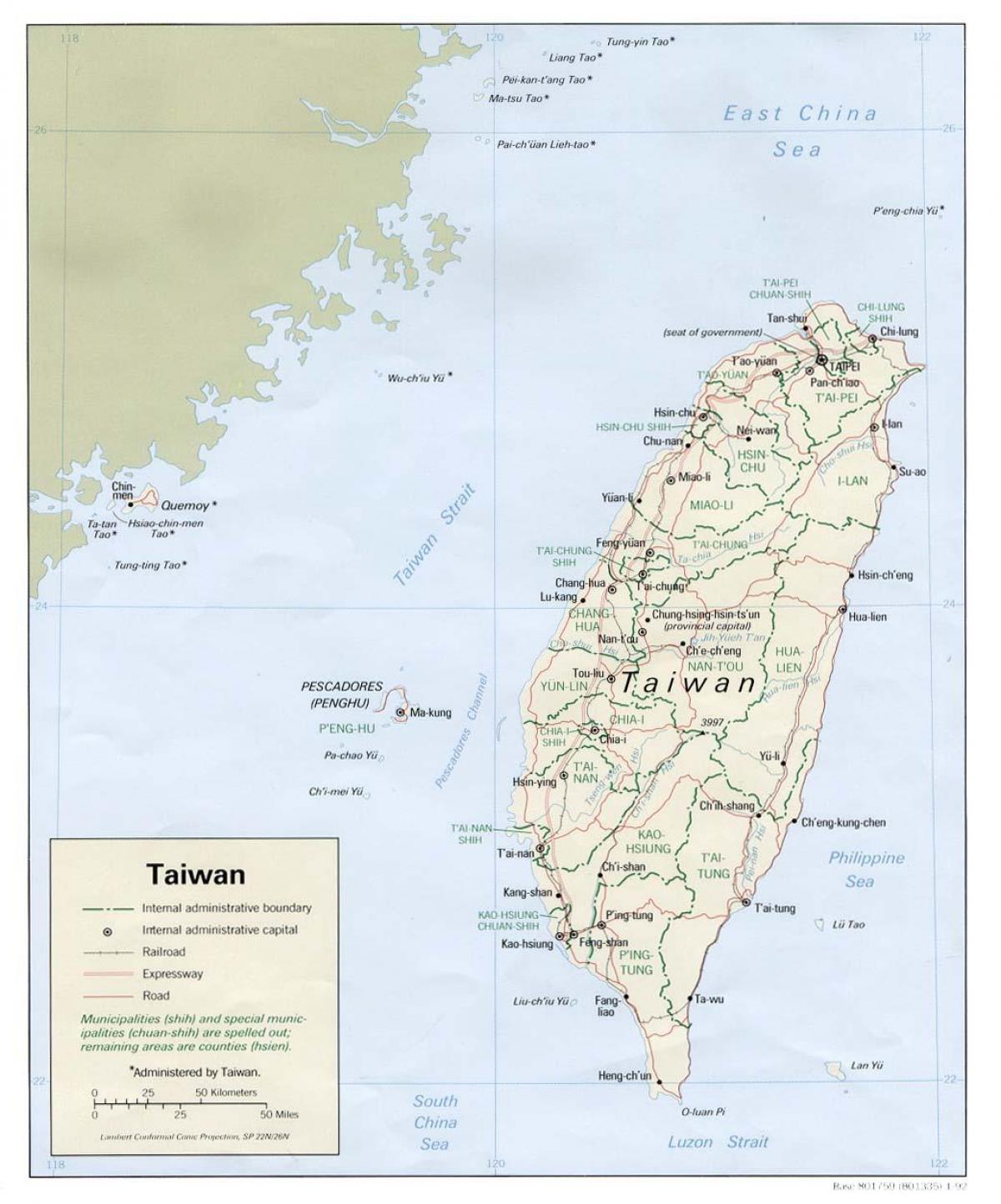mappa di xinbei, taiwan