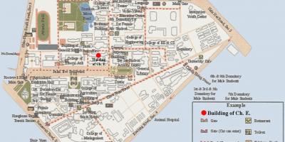 Università nazionale di taiwan mappa del campus